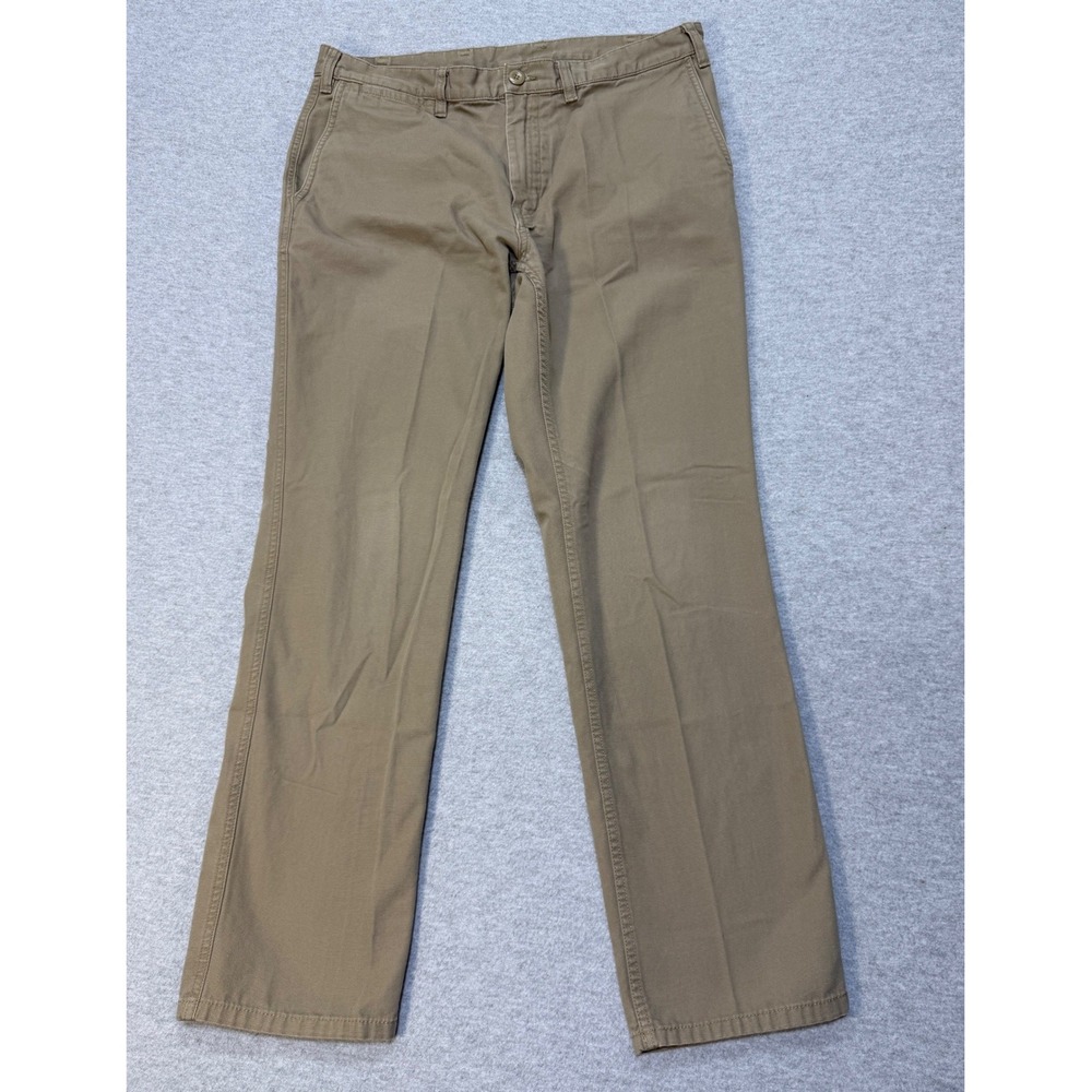 Patagonia Mens Organic Cotton Canvas Chino Pants Brown 55880 Size 34 Regular
